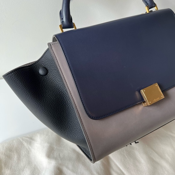 Celine Tri-colour Trapeze bag - Picture 2 of 11